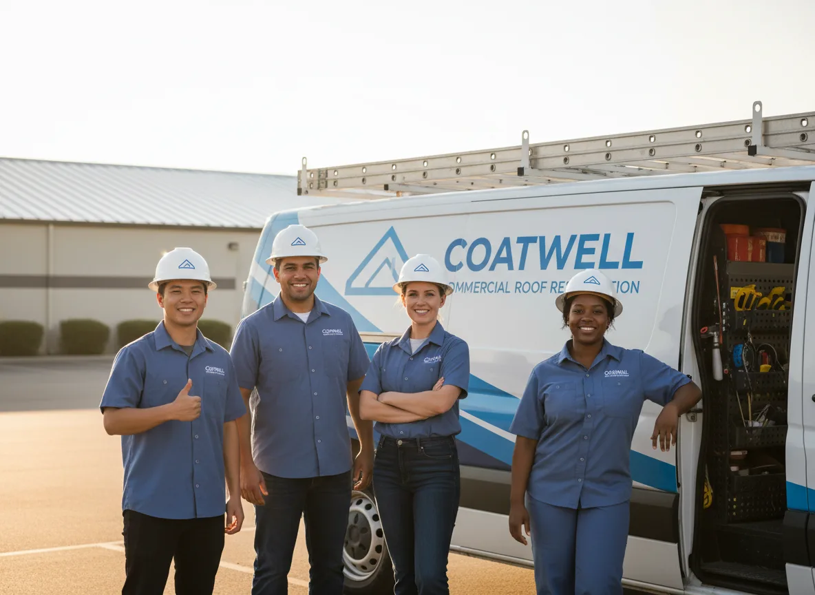 Commercial roof coating company in Morrow, LA